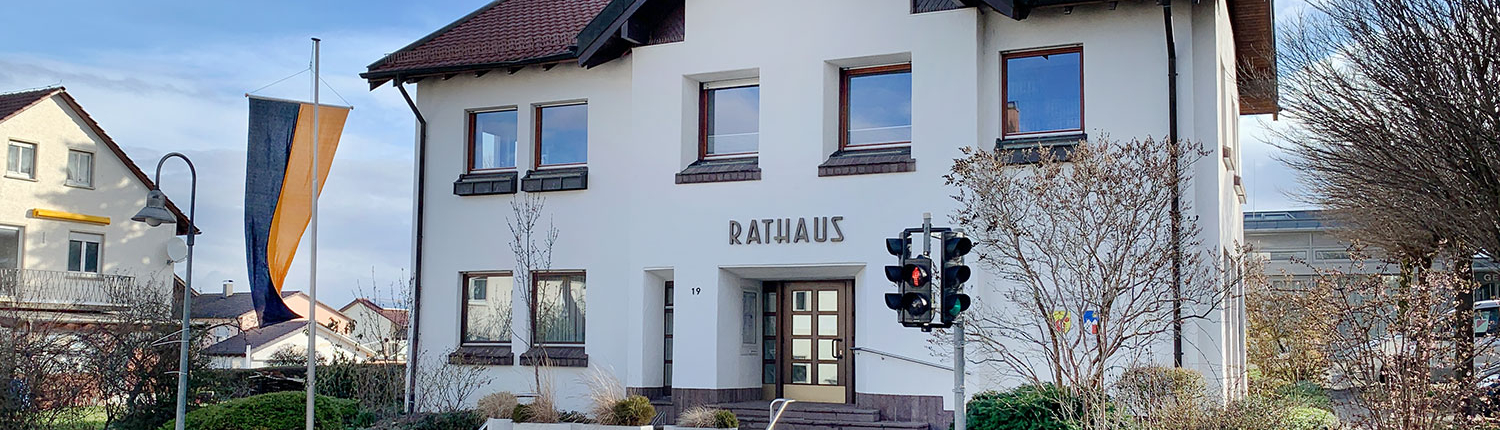 Bild: Das Rathaus von Gammelshausen · Foto: DIGNUS.DE Medien