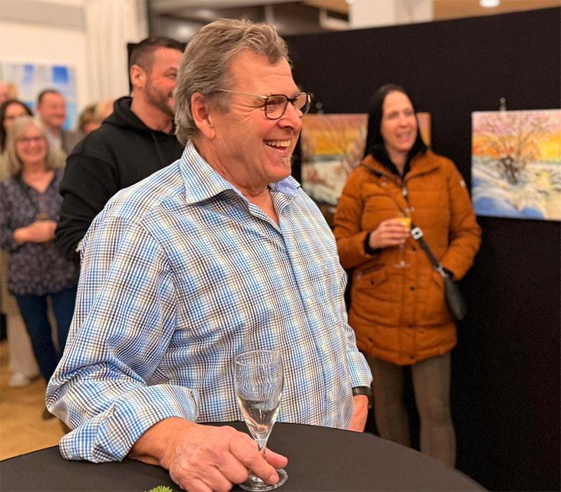 Bild: Vernissage mit Bernd Fuchslocher Bild: Vernissage mit Bernd Fuchslocher